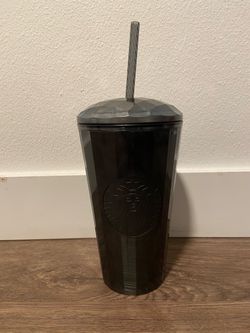 Starbucks Black Cold Cup Tumbler with Straw