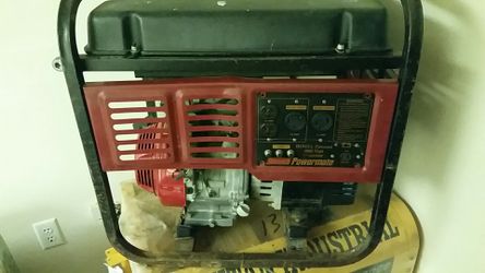 Coleman Power Mate Honda generator