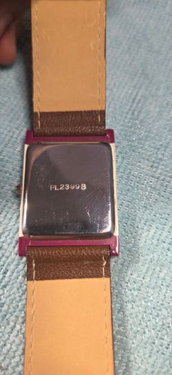 Y2K Pink & Cream Women's Rectangle Quartz Watch – Wide Band