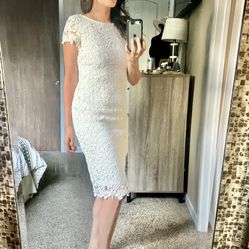 Crochet Overlay dress