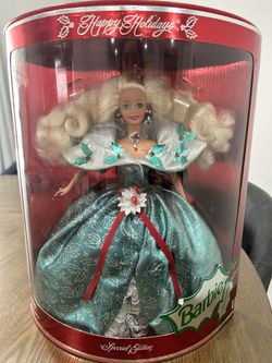 Happy holidays special edition barbie 1995