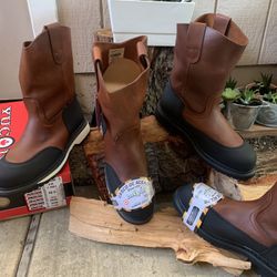 New Purepecha boots with steel cap for hard work quality