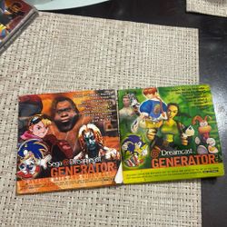 Sega Dreamcast Generator Vol.1 And 2 Games