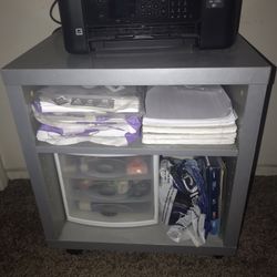 Ikea Shelves Side Table