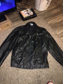 Leather jacket