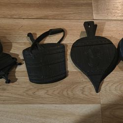 Metal Home Decorations Lot 