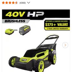 Ryobi Lawn Mower Cordless