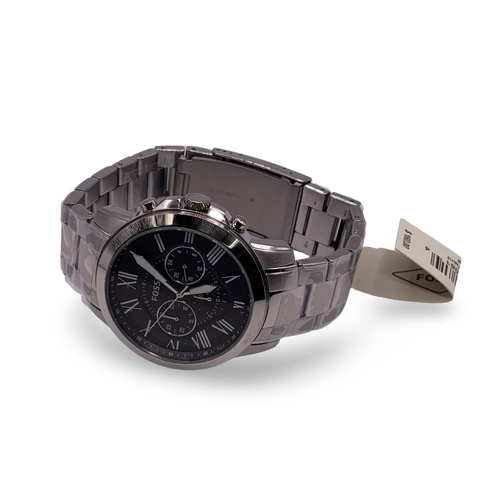 NWT Fossil Watch Fossil Flynn Blue Chronograph Multifunction Men s Watch SS  main image 2