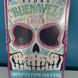 Stone Brewing Buenaveza Lager Sugar Skull  New Tin Sign