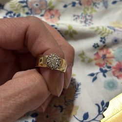 10kt Real Gold Diamond 