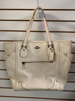 Coach - Mickie Leather Tote