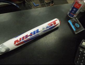 Used DeMarini Nihilist Slowpitch USA Softball Bat 34 in 27 oz -7 ( Read the Description)