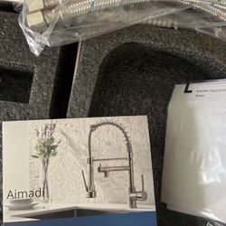 Faucet Aimadi Kitchen Brushed Finish