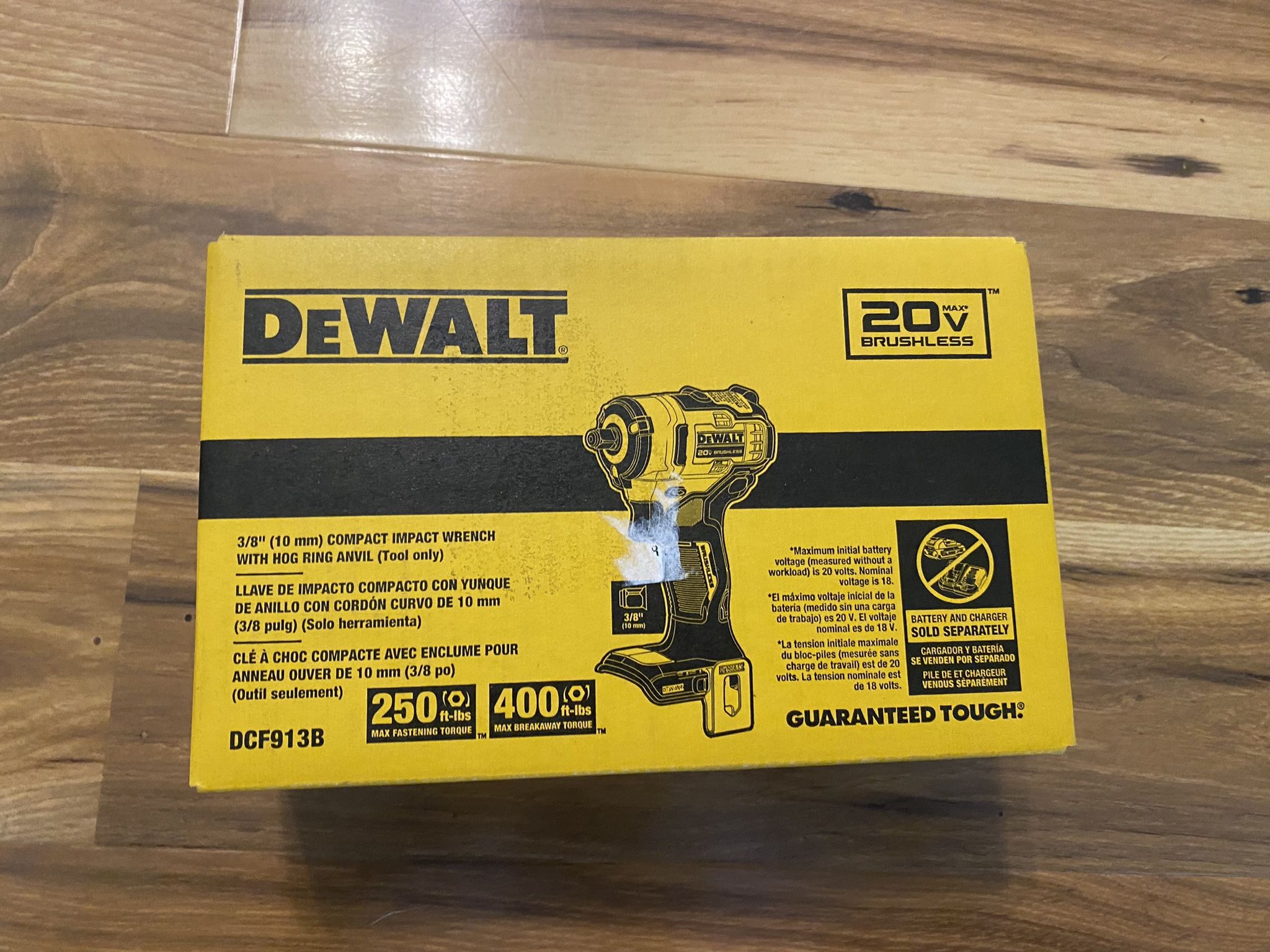 Dewalt 20v 3/8” Impact