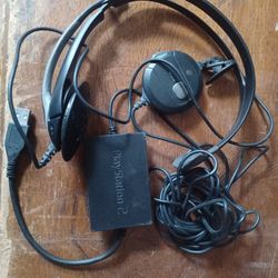PLAYSTATION 2 HEADPHONES 🎧 $35 FINAL PRICE READ DESCRIPTION AND SEE 👀 ALL PICTURES 