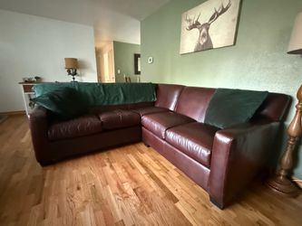 Leather couch