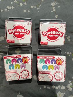 Authentic BNIB Squeezy fortune cookie