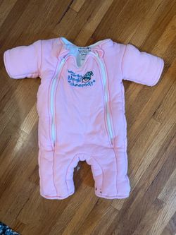 Baby Merlin’s Magic Sleepsuit – Small – pink