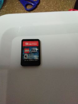 LEGO Jurassic World Nintendo Switch Game Cartridge
