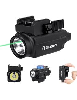OLIGHT Baldr S 800 Lumens Compact Tactical Rail Mounted Light & Green Beam