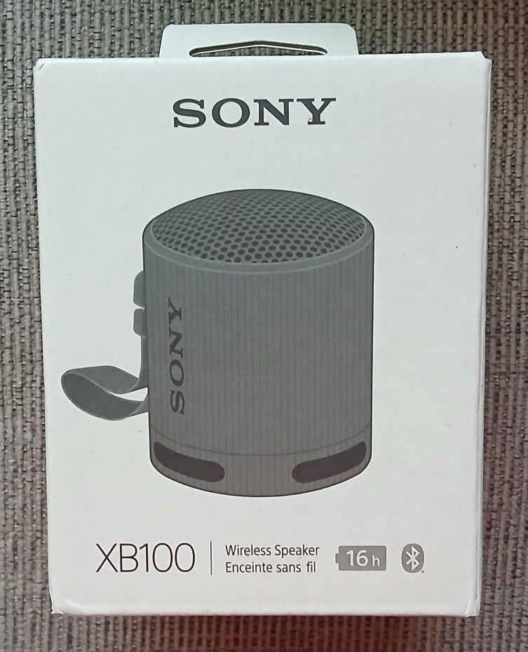 Sony XB100 Compact Bluetooth Wireless Speaker - New