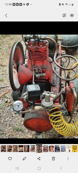 Old Kelvinator air compresser