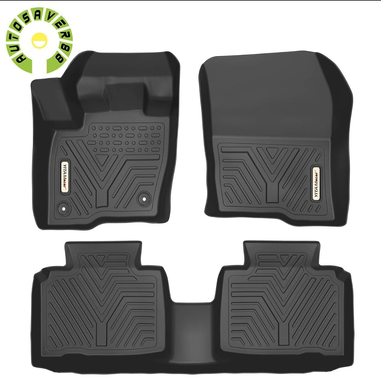 All Weather Floor Mats for 2015-2024 Ford Edge