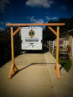 Custom Rustic Wedding Arch