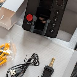 OnnaisGL‑04 Biometric Safety Lock — Fingerprint, PIN & Key
