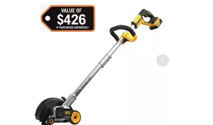 Dewalt 20V MAX 7.5 in. Cordless Battery Powered Lawn Edger Kit with (1) 4 Ah Battery & Charger