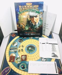 vintage 1997 221B Baker Street Master Detective Game