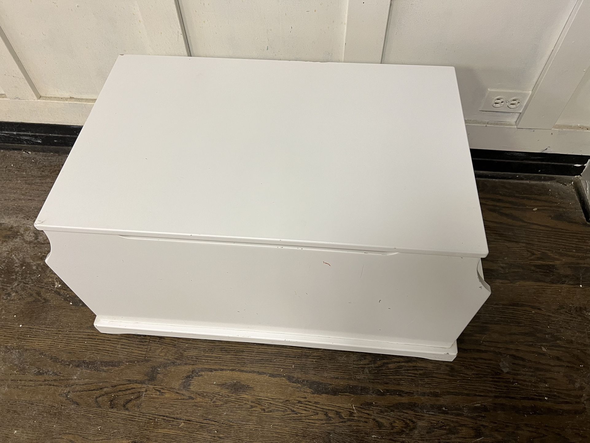 wooden toy box