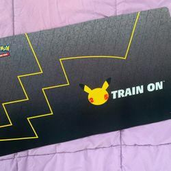 Official Pokémon 25th Anniversary “Train On” Mat