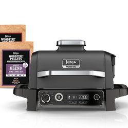 Ninja Woodfire Master  Outdoor Grill and Smoker 7 In 1