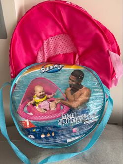 Infant pool float