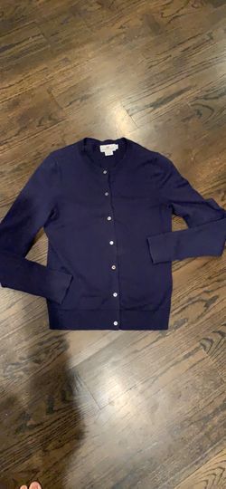 Vineyard vines navy cardigan Sz XS Orig$149 Worn once