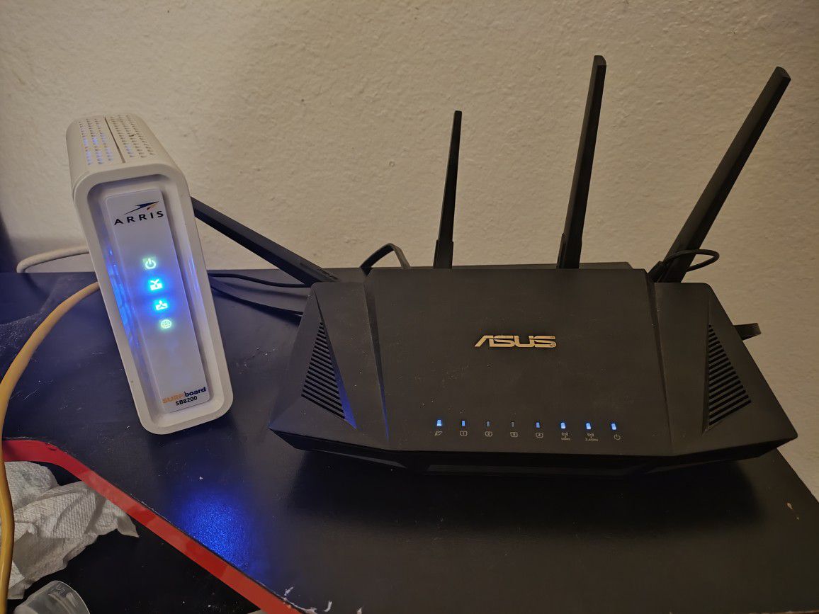 Arris Surfboard and ASUS AX3000 router need gone asap