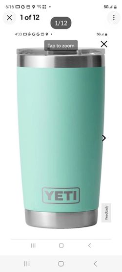 Brand-New Yeti Rambler Tumbler 20 Fl. Oz.  Seafoam