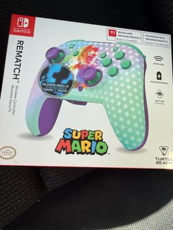 Turtle Beach Rematch Super Mario Nintendo Switch Controller