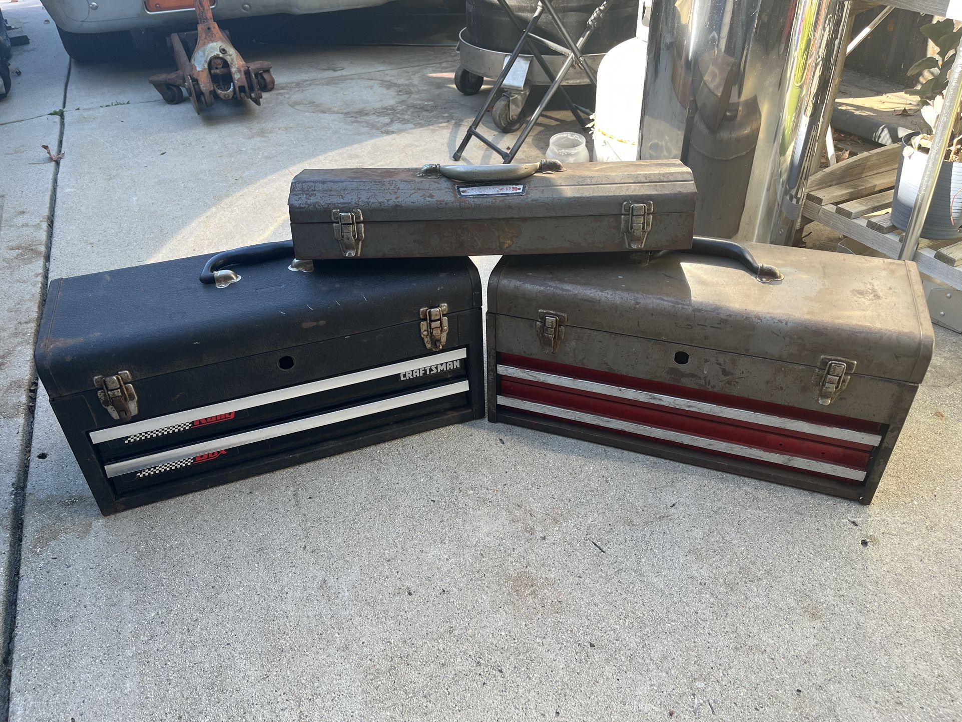 Vintage Craftsman Toolboxes