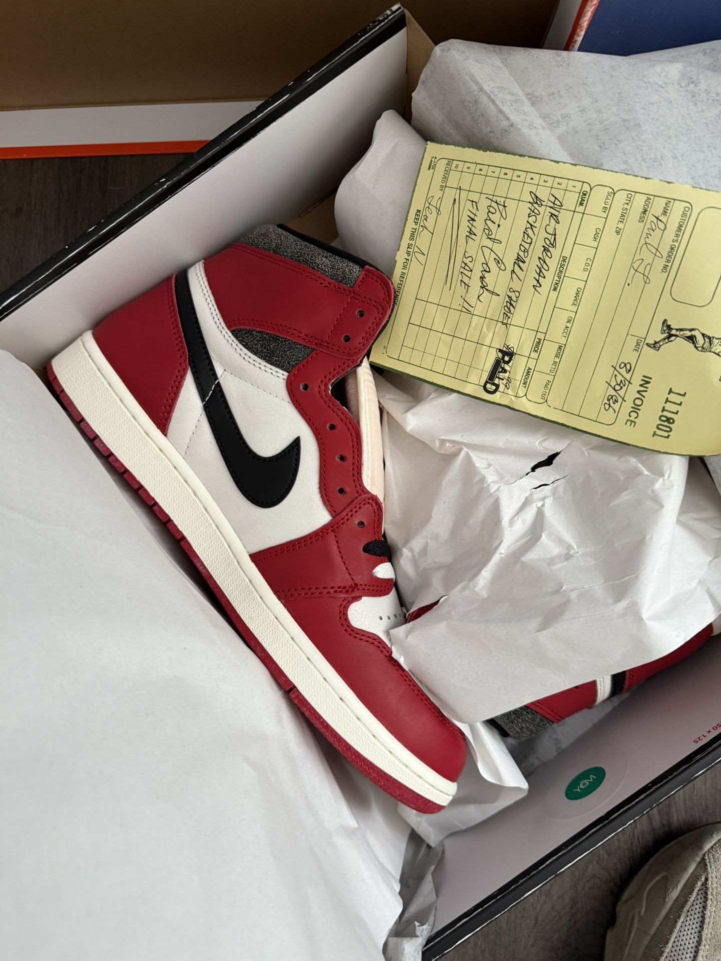 Air Jordan 1 Chicago Lost And Found