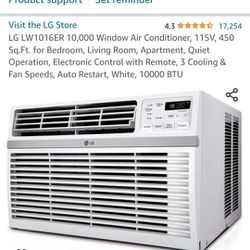 10,000 Btu LG Air Conditioner 