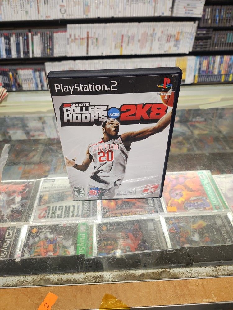 College Hoops 2K8 (Sony PlayStation 2) complete in box