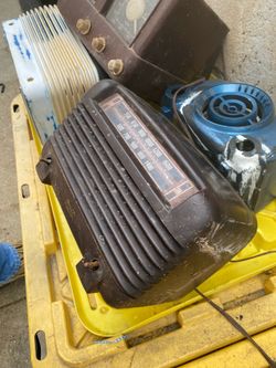 Antique radios not working