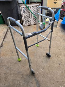 Guardian Folding Walker with Wheels