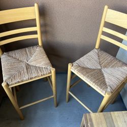 Wooden High Top Chair For Sale