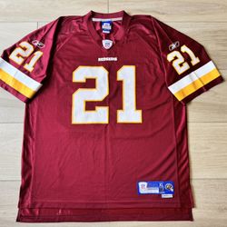 Sean Taylor Washington Redskins  Commanders Burgundy Reebok Jersey Size XL+2