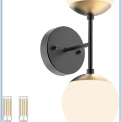 Mid Century Globe Wall Sconces