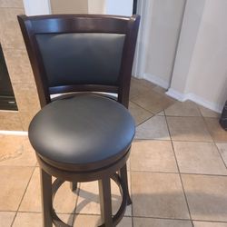 Black cherry swivel barstool 29 height 