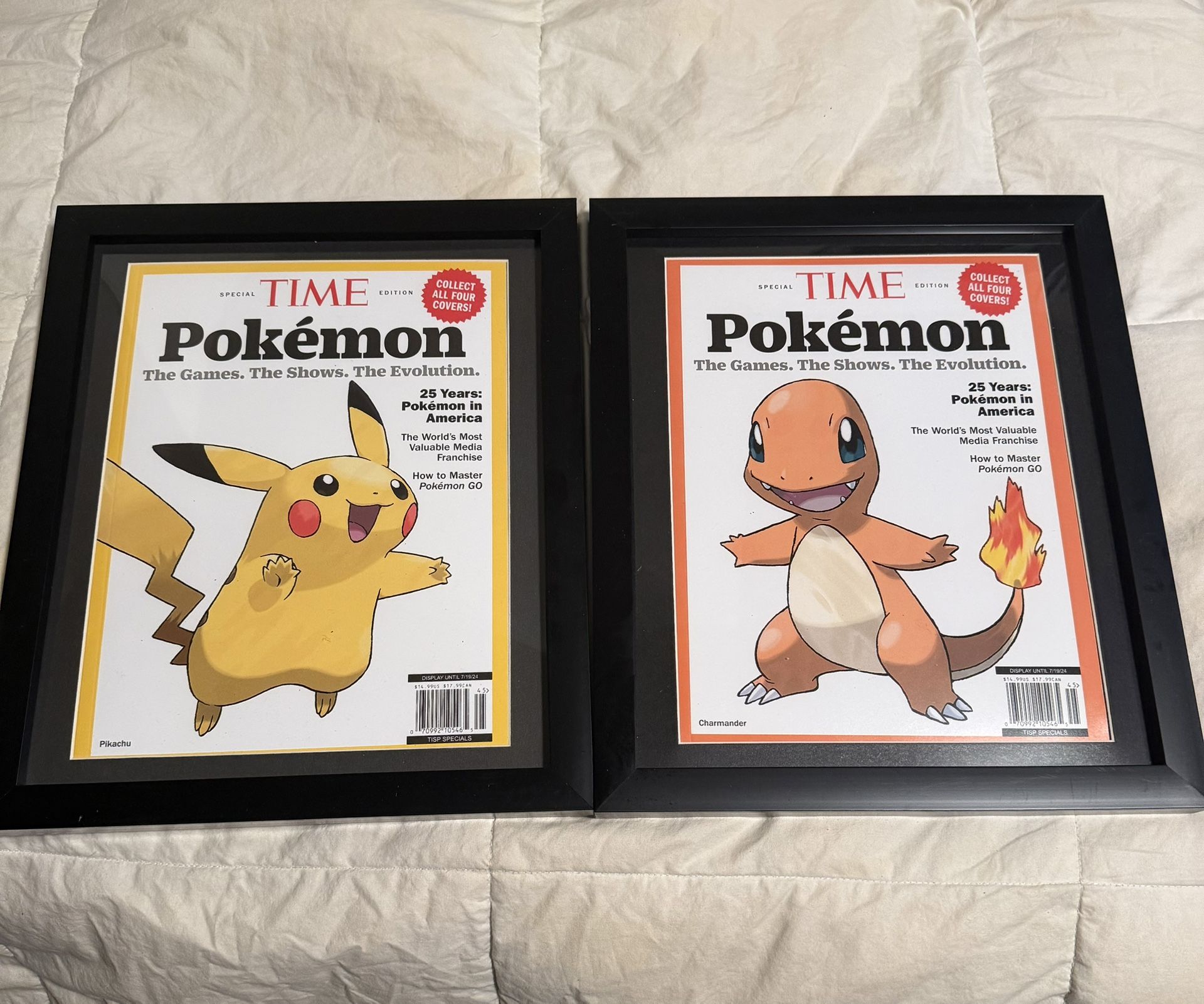 Pokémon Time Magazine (framed)